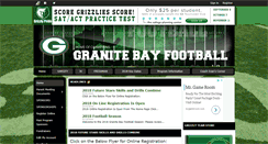 Desktop Screenshot of granitebayfootball.com